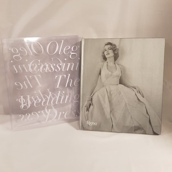 Book The Wedding Dress by Oleg Cassini with Acetate Jacket Cover Fashion History - Picture 2 of 15